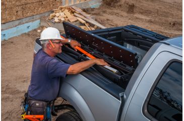 Image of Du-Ha Humpstor, Truck Bed Storage Open Bed and Tonneau Cover, Black, 70200