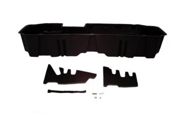 Image of Du-Ha Underseat Storage for 19-22 Chevrolet/GMC Silverado/Sierra Light Duty 20-22 Heavy Duty Crew Cab, New Body Style, 10.5in, Black, 10400