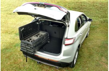 Image of Du-Ha Squad Box w/ Manual Latch - Interior / Exterior Portable and Lockable Storage for Pickup Trucks / Jeeps / Various SUV's, Black, 70671