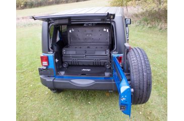 Image of Du-Ha Squad Box w/ Manual Latch - Interior / Exterior Portable and Lockable Storage for Pickup Trucks / Jeeps / Various SUV's, Black, 70671
