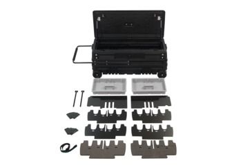 Image of Du-Ha Squad Box w/ Manual Latch - Interior / Exterior Portable and Lockable Storage for Pickup Trucks / Jeeps / Various SUV's, Black, 70671