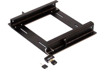 Image of Du-Ha Squad Box w/ Manual Latch - Interior / Exterior Portable and Lockable Storage for Pickup Trucks / Jeeps / Various SUV's, Black, 70670