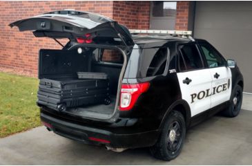 Image of Du-Ha Squad Box w/ Manual Latch - Interior / Exterior Portable and Lockable Storage for Pickup Trucks / Jeeps / Various SUV's, Black, 70670