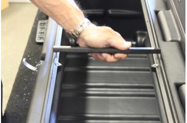 Image of Du-Ha Tote, Interior / Exterior Portable Storage / Gun Case For Pickup Trucks / Various SUV's, No Slide Bracket, Black, 70103