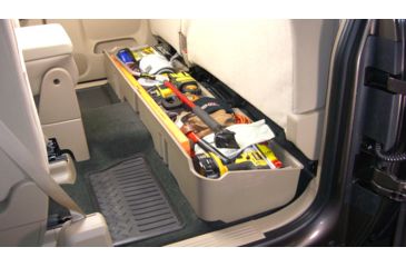 Image of Du-Ha Underseat Storage 06-07 Chevrolet/GMC Silverado/Sierra Extended Cab, 5.8in Extra Short Box, Tan, 10050