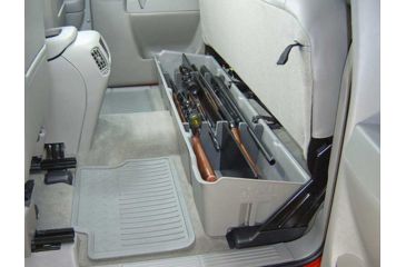 Image of Du-Ha Underseat Storage for 07-21 Toyota Tundra Double Cab - Does not fit with factory subwoofer, Dark Gray, 60052