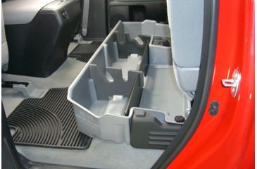 Image of Du-Ha Underseat Storage for 07-21 Toyota Tundra Double Cab - Does not fit with factory subwoofer, Dark Gray, 60052