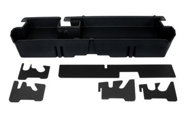 Image of Du-Ha Underseat Storage for 07-21 Toyota Tundra Double Cab - Does not fit with factory subwoofer, Black, 60051