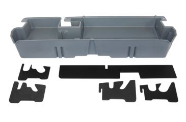 Image of Du-Ha Underseat Storage for 07-21 Toyota Tundra Double Cab - Does not fit with factory subwoofer, Dark Gray, 60052