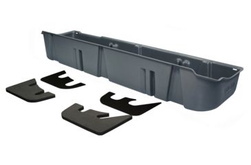 Image of Du-Ha Underseat Storage 11-14 Ford F150 SuperCrew, does not fit w/ factory subwoofer, Gray, 20100
