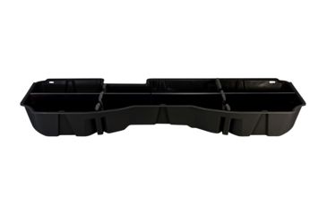 Image of Du-Ha Underseat Chevrolet/GMC Silverado/Sierra Storage, 14-18 Light Duty/15-19 Heavy Duty Crew Cab, Jet Black, 10300