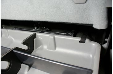 Image of Du-Ha Underseat Chevrolet/GMC Silverado/Sierra Storage, 14-18 Light Duty/15-19 Heavy Duty Crew Cab, Ash/Gray, 10301