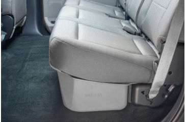 Image of Du-Ha Underseat Storage for 15-22 Ford F-150 SuperCrew and 17-22 F-250-550 Super Duty Crew Cab, Light Gray, 20111