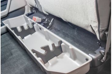 Image of Du-Ha Underseat Storage for 15-22 Ford F-150 SuperCrew and 17-22 F-250-550 Super Duty Crew Cab, Light Gray, 20111