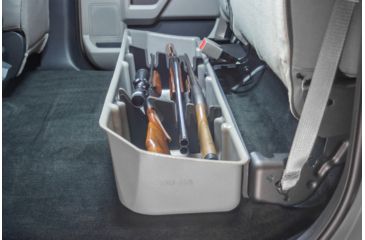Image of Du-Ha Underseat Storage for 15-22 Ford F-150 SuperCrew and 17-22 F-250-550 Super Duty Crew Cab, Light Gray, 20111