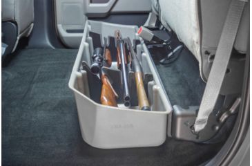 Image of Du-Ha Underseat Storage 17-19 Ford F250/F550 Super Duty Crew Cab, Light Gray, 20211