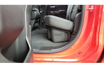 Image of Du-Ha Underseat Storage for 19-22 Chevrolet/GMC Silverado/Sierra Light Duty 20-22 Heavy Duty Crew Cab, New Body Style, 9.75in, Black, 10420