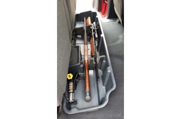 Image of Du-Ha Underseat Storage for 19-22 Chevrolet/GMC Silverado/Sierra Light Duty 20-22 Heavy Duty Crew Cab, New Body Style, 9.75in, Black, 10420
