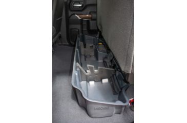 Image of Du-Ha Underseat Storage for 19-22 Chevrolet/GMC Silverado/Sierra Light Duty 20-22 Heavy Duty Crew Cab, New Body Style, 9.75in, Black, 10420