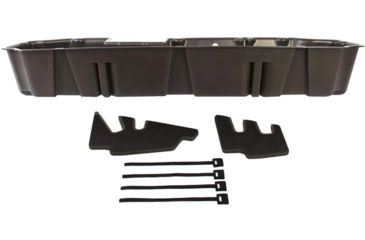 Image of Du-Ha Underseat Storage for 19-22 Chevrolet/GMC Silverado/Sierra Light Duty 20-22 Heavy Duty Crew Cab, New Body Style, 9.75in, Brown, 10421