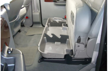 Image of Du-Ha Underseat Storage for 03-16 Ford F-250 thru F-550 Super Duty Crew Cab, Black, 20067