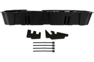 Image of Du-Ha Underseat Storage for 19-22 Chevrolet/GMC Silverado/Sierra Light Duty 20-22 Heavy Duty Crew Cab, New Body Style, 9.75in, Black, 10420