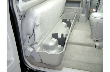 Image of Du-Ha Underseat Storage for 88-99 Chevrolet/GMC Silverado/Sierra CK Model Extended Cab, Black, 10037