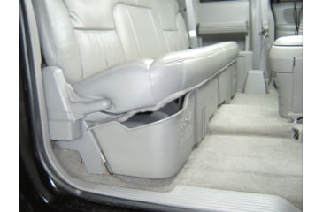 Image of Du-Ha Underseat Storage for 88-99 Chevrolet/GMC Silverado/Sierra CK Model Extended Cab, Black, 10037
