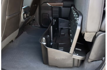 Image of Du-Ha Underseat Chevrolet/GMC Silverado/Sierra Storage, 19-22 Light Duty/20-22 Heavy Duty Crew Cab w/ Lockable Lid, Black, 10410