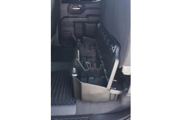 Image of Du-Ha Underseat Chevrolet/GMC Silverado/Sierra Storage, 19-22 Light Duty/20-22 Heavy Duty Crew Cab w/ Lockable Lid, Black, 10410