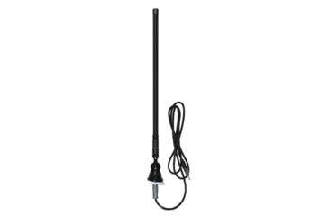 Image of Dual Marine AM/FM Antenna Dual Black Rubber Coated, Black MAR16B