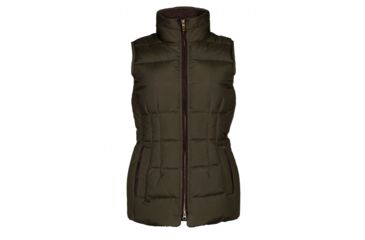 Image of Dubarry of Ireland Spiddal Down Vest - Women's, Olive, EU 36, 3276-Olive-36
