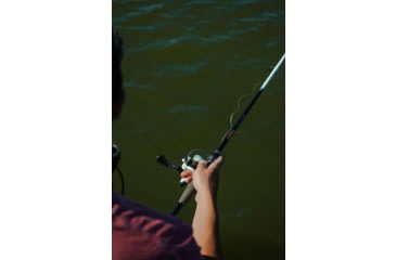 Image of Duckett Fishing Jacob Wheeler Signature Series 2.0 Crankin Rod, Medium, White/Blue, 7 ft 2 in, DFJWT72M-CC