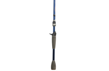 Image of Duckett Fishing Jacob Wheeler Signature Series 2.0 Crankin Rod, Medium, White/Blue, 7 ft 2 in, DFJWT72M-CC