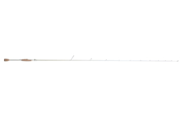Image of Duckett Fishing Pro Series Spinning Rod, Med, White, 6ft 8in, DFPS68M-S