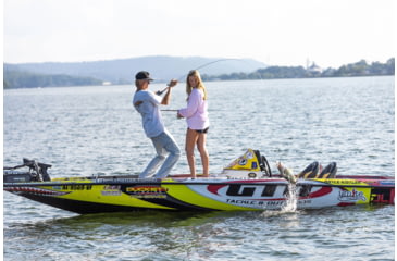 Image of Duckett Fishing Torch Fast Spinning Rod, Medium, White/Orange, 7 ft, DFTH70ML-S