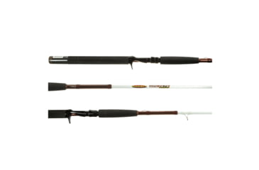 Image of Duckett Fishing Walleye Series Spinning Rods, Med, White, 6ft 8in, DFWE68M-S