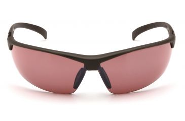 Image of Ducks Unlimited Shooting Eyewear, Vermillion Lens, Black Frame DUSB6627D
