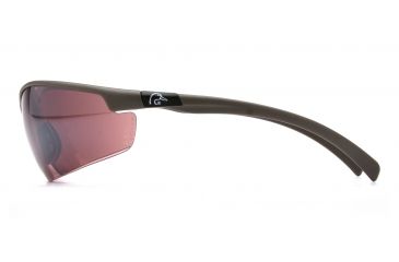 Image of Ducks Unlimited Shooting Eyewear, Vermillion Lens, Black Frame DUSB6627D