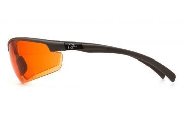 Image of Ducks Unlimited Shooting Eyewear, Orange Lens, Black Frame DUSB6640D