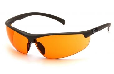 Image of Ducks Unlimited Shooting Eyewear, Orange Lens, Black Frame DUSB6640D