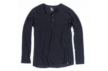 Image of Duckworth Comet Henley - Men's -Black-Large