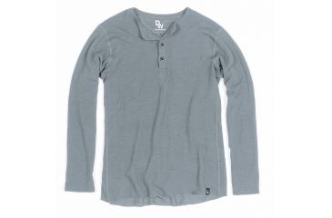 Image of Duckworth Comet Henley - Men's -Gray-Large