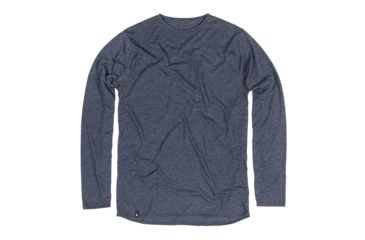 Image of Duckworth Vapor Long Sleeve Crew, Charcoal, S, 10302ChcS