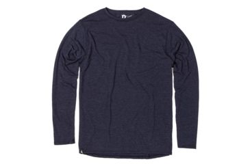Image of Duckworth Vapor Long Sleeve Crew, Midnight, XXL, 10302inight