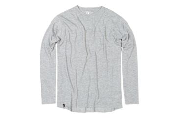 Image of Duckworth Vapor Long Sleeve Crew, Standard Gray, XXL, 10302StnGy