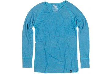Image of Duckworth Vapor Loose Crew - Women's-Sky Blue-Small