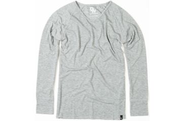 Image of Duckworth Vapor Loose Crew - Women's-Standard Gray-Small