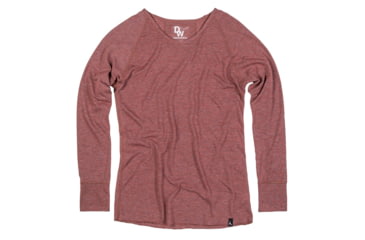 Image of Duckworth Vapor Loose Crew - Womens, Garnet, Small, DW20324-20-1