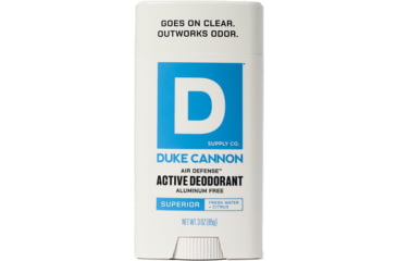 Image of Duke Cannon Supply Co Aluminum Free Superior Air Defense Active Deodorant, White, Small, DEOAF-SUPR3